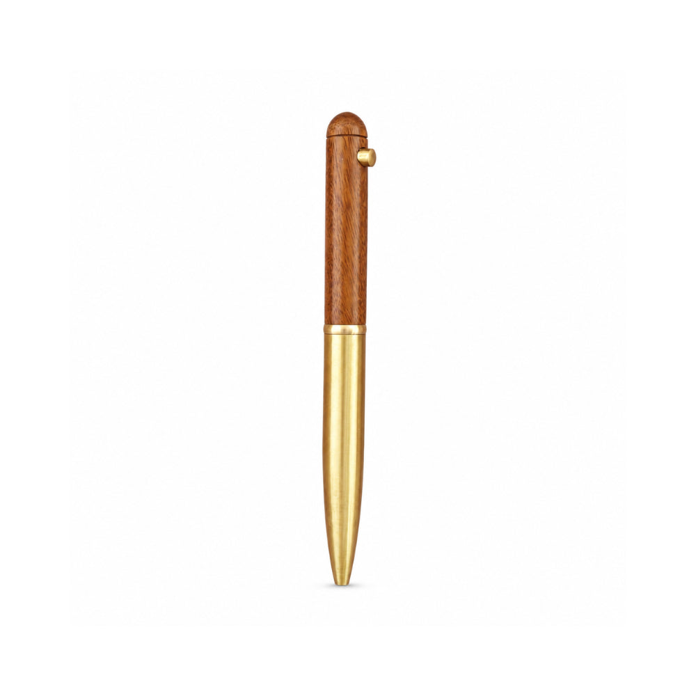 Metal Pen - Gold/Wood